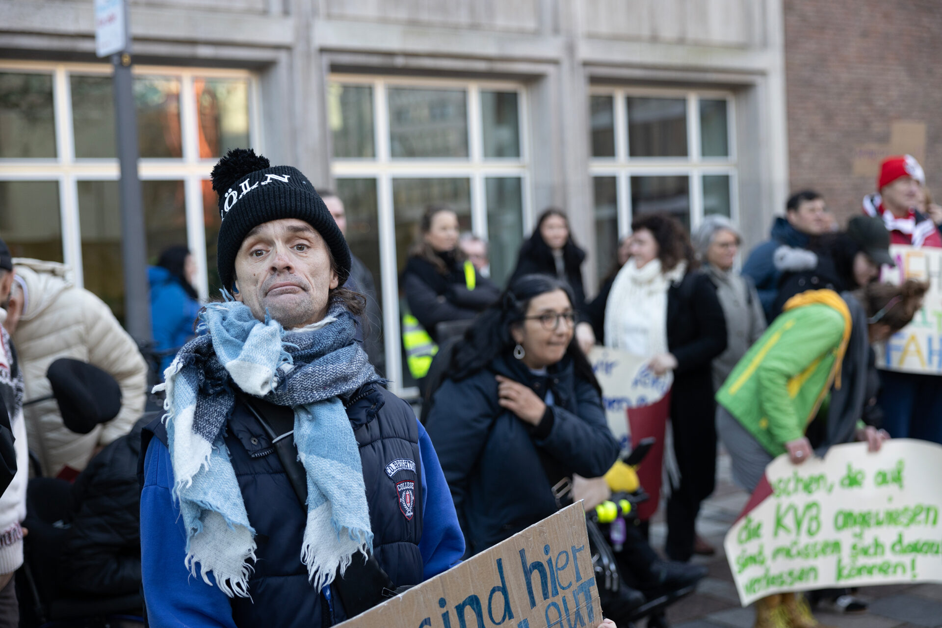 Bild 2 der Protestaktion