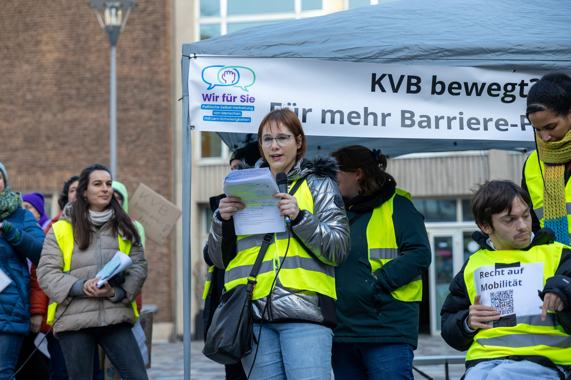 Bild 3 der Protestaktion