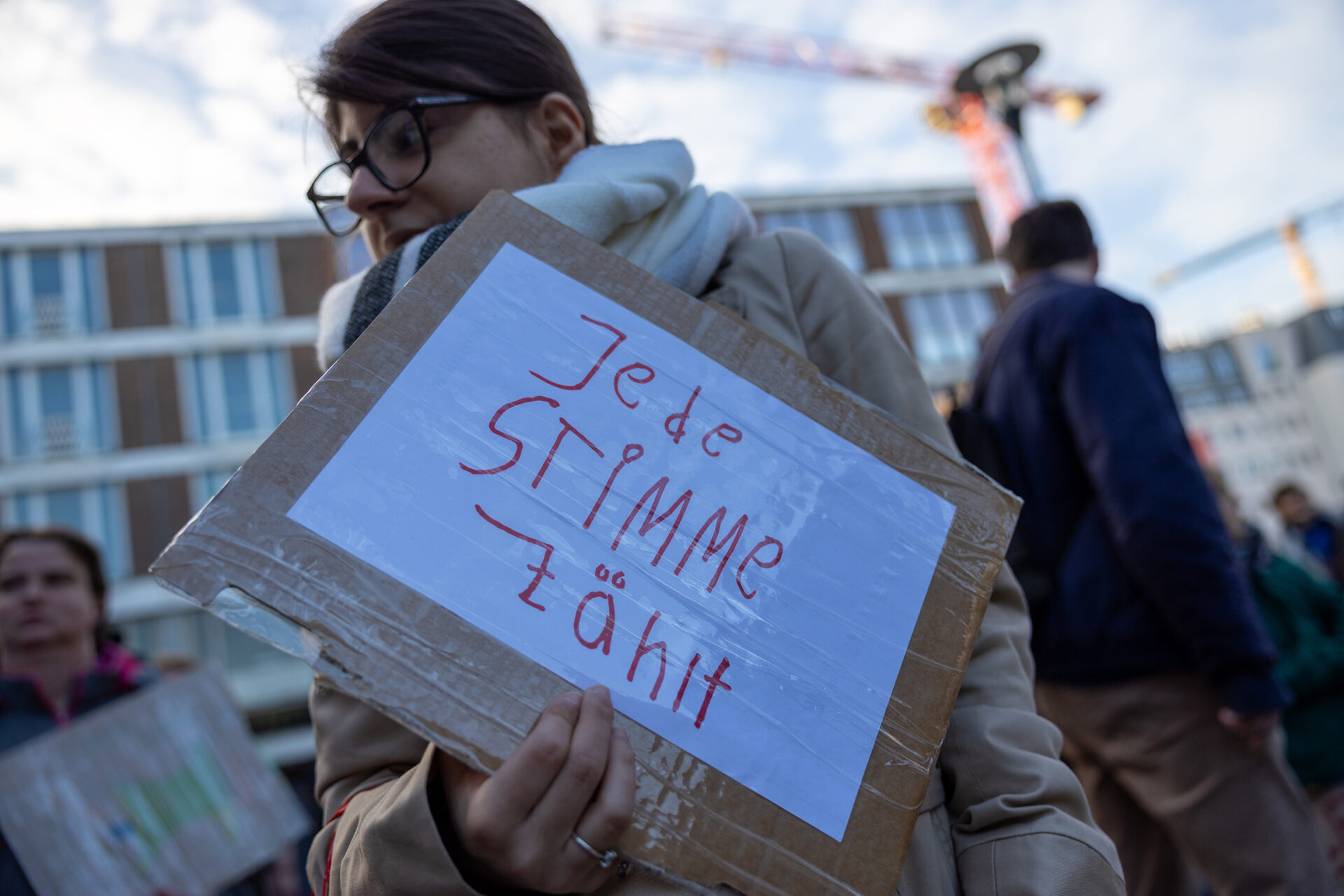 Bild 18 der Protestaktion