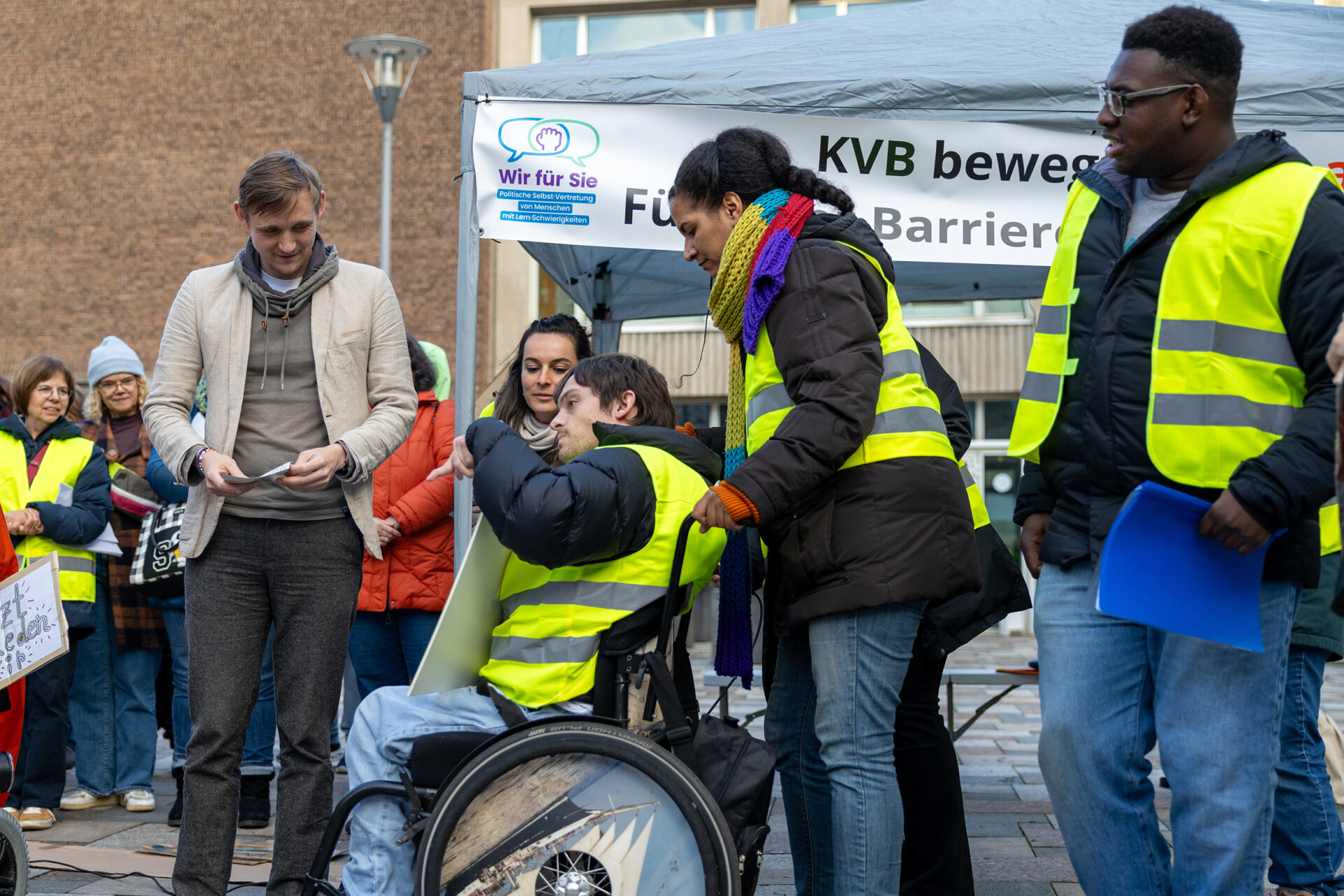 Bild 21 der Protestaktion