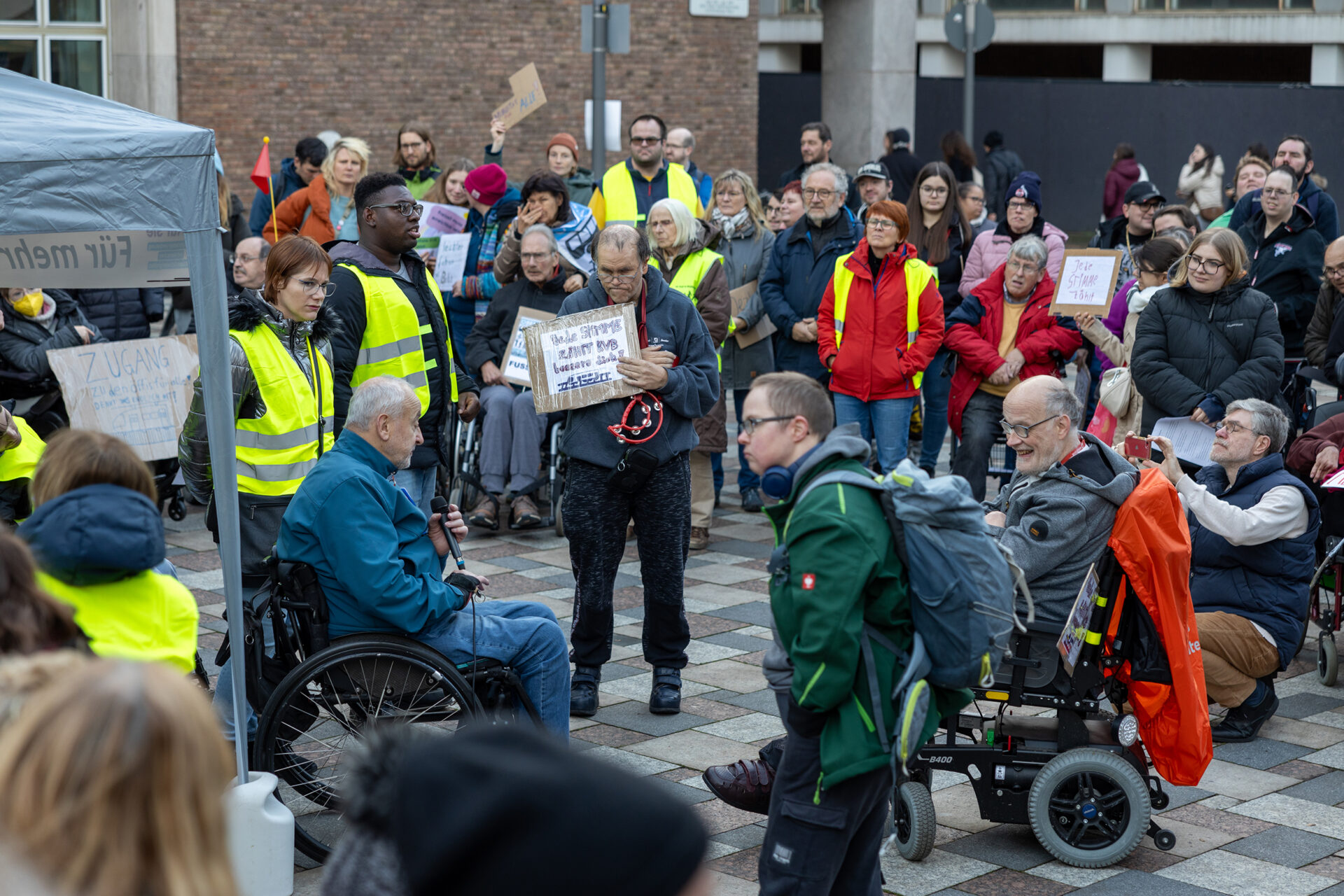 Bild 31 der Protestaktion